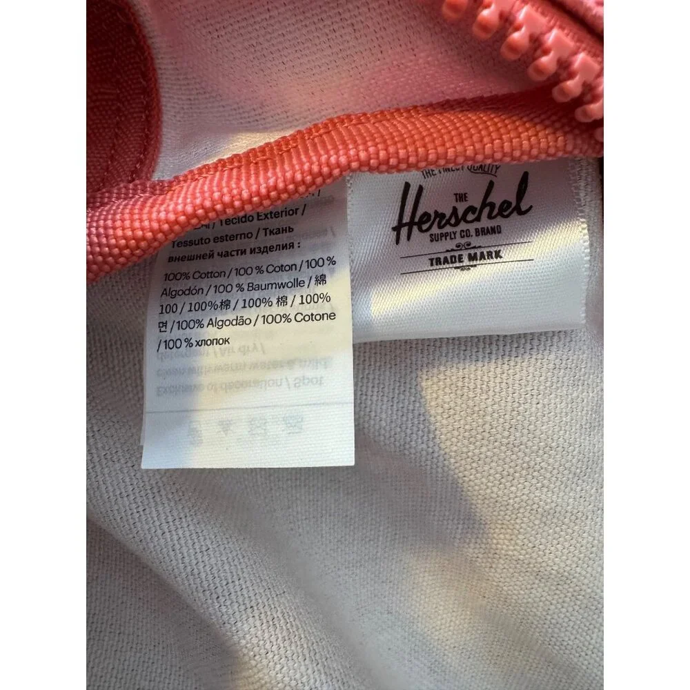 Herschel Supply Co Nova Cotton Casuals Daypack Mineral Red Backpack NWT